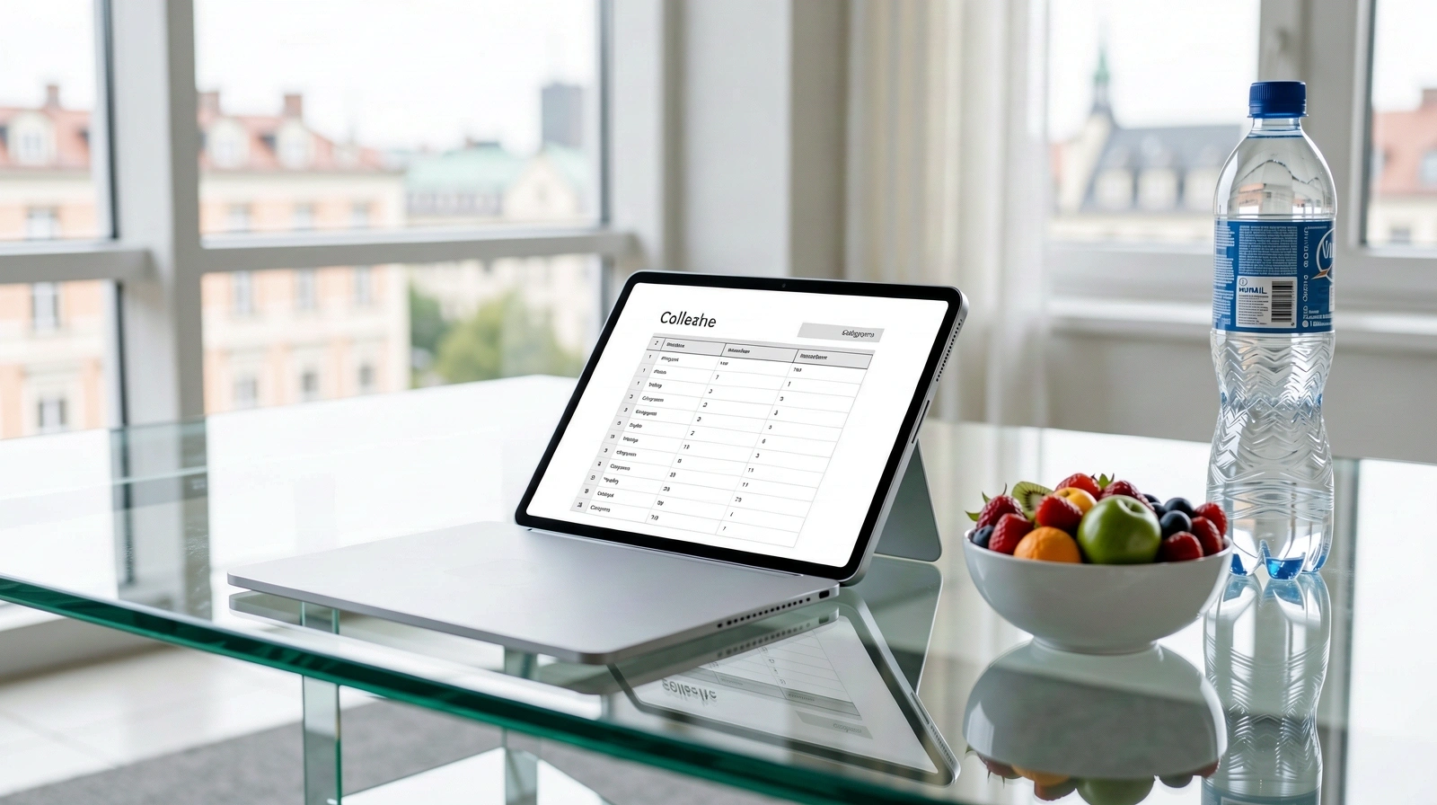 Professional fitness coaching environment